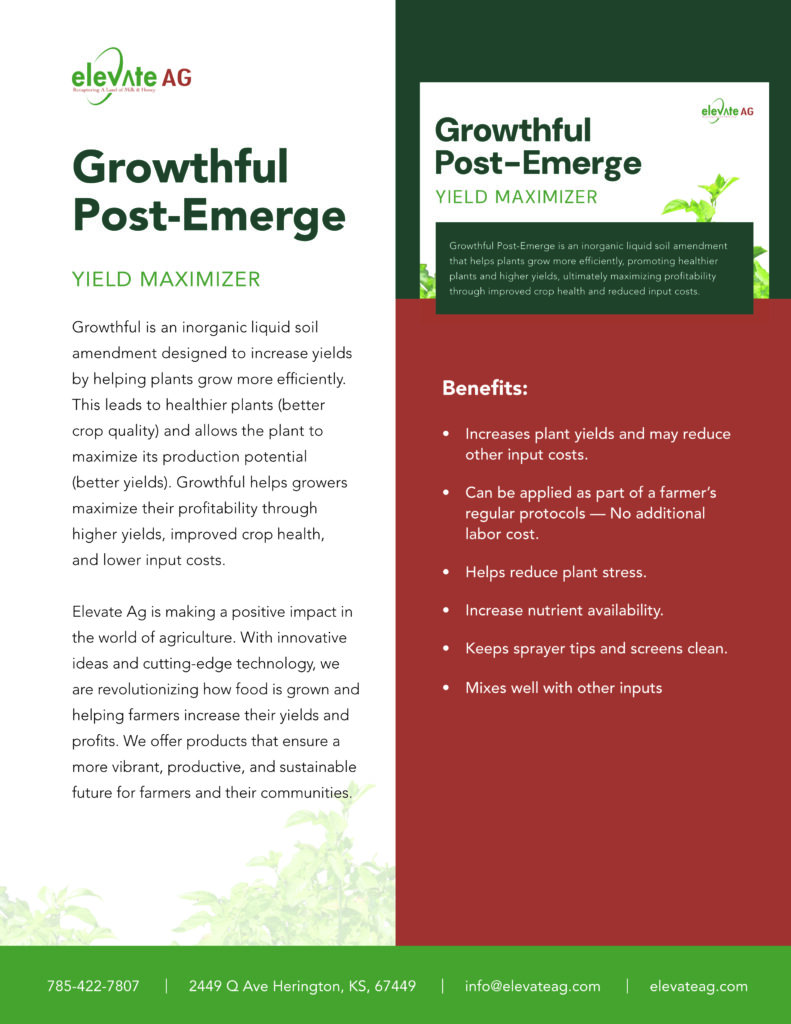 growthful post emerge